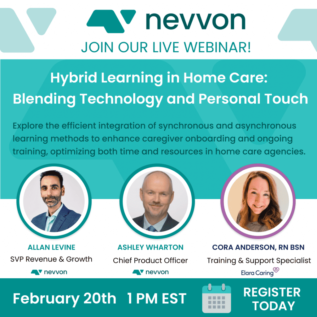 Hybrid Learning in Home Care